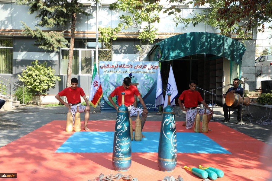 مراسم صبحگاهی ورزشی گرامیداشت هفته تربیت بدنی 45