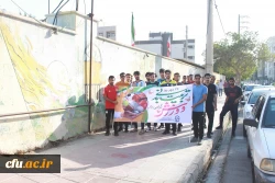 با حضور رئیس دانشگاه فرهنگیان استان بوشهر؛
همایش پیاده روی ساحلی پردیس علامه طباطبایی برگزار شد 3