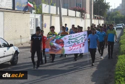 با حضور رئیس دانشگاه فرهنگیان استان بوشهر؛
همایش پیاده روی ساحلی پردیس علامه طباطبایی برگزار شد 4