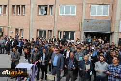 تجمع اساتید ، همکاران ودانشجویان دانشگاه فرهنگیان آذربایجان شرقی بر علیه جنایات رژیم ظالم و کودک کش صهیونیستی 11