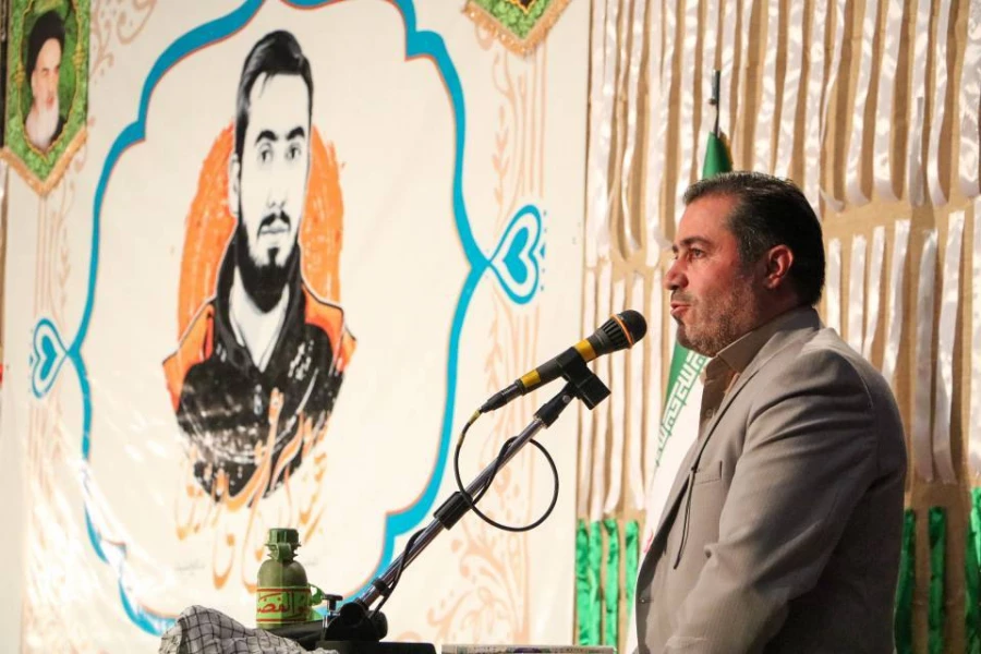 تشییع شهید خوشنام در دانشگاه فرهنگیان قزوین 17