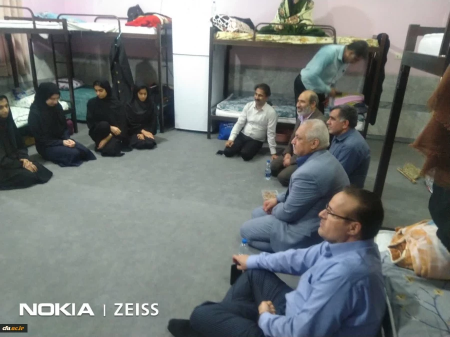 دیدار معاون طرح، برنامه و توسعه منابع دانشگاه با دانشجویان، اساتید و همکاران دانشگاه فرهنگیان استان هرمزگان 2