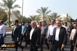 با حضور باشکوه مسئولان، کارکنان، اساتید و دانشجومعلمان دانشگاه فرهنگیان استان بوشهر؛
راهپیمایی 13 آبان در بوشهر برگزار شد 8
