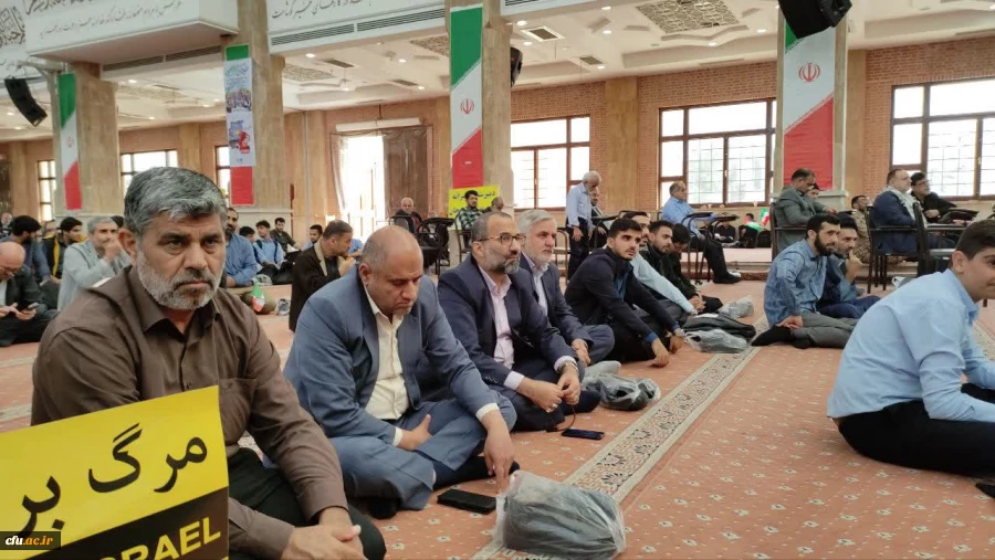 حضور انقلابی دانشگاه فرهنگیان گلستان در راهپیمایی با شکوه 13 آبان 5