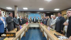 آیین تکریم و معارفه سرپرست مدیریت امور پردیس های دانشگاه فرهنگیان اردبیل