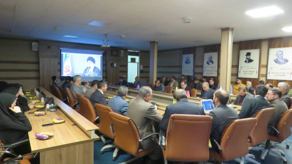 آیین تکریم و معارفه سرپرست مدیریت امور پردیس های دانشگاه فرهنگیان اردبیل