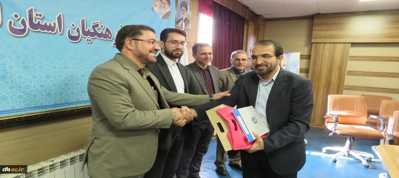 آیین تکریم و معارفه سرپرست مدیریت امور پردیس های دانشگاه فرهنگیان اردبیل