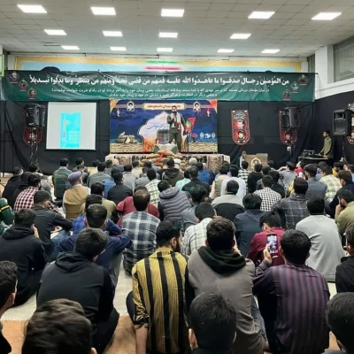 دومین یادواره شهدای دانشجو معلم واحد دانشگاهی شهید بهشتی گنبد کاووس برگزارشد 7