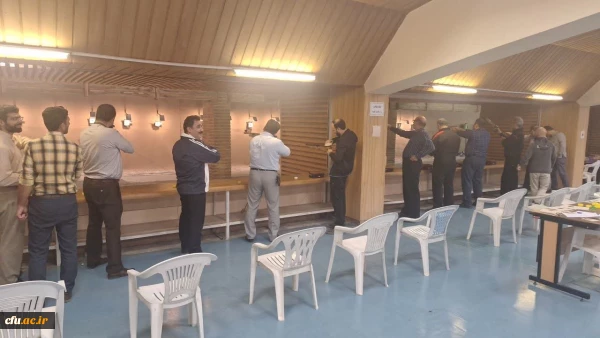 برگزاری مسابقات تیراندازی ویژه همکاران سازمان مرکزی  2