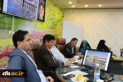 جلسه مشترک اعضا هیات علمی دانشگاه فرهنگیان استان اصفهان با معاونت پژوهشی و مدیر امور بین الملل سازمان مرکزی 8