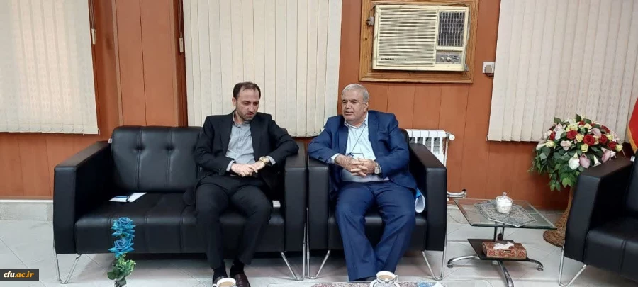 
بازدید مدیرکل امور مالی دانشگاه فرهنگیان از دانشگاه فرهنگیان استان بوشهر/ دیدار و گفتگو با مدیرکل دیوان محاسبات استان 11