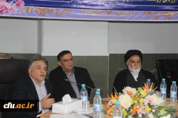 افتتاحیه گردهمایی مدیران و مسئولان نظارت، ارزیابی و تضمین کیفیت دانشگاه فرهنگیان سراسر کشور هم اکنون در شامگاه سه شنبه ۲۳ آبان ماه ۱۴۰۲ با حضور کارکنان و مدیران مرکز نظارت ارزیابی و تضمین کیفیت سازمان مرکزی و همه ی مسئولان نظارت مدیریت های استانی به میزبا