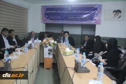 افتتاحیه گردهمایی مدیران و مسئولان نظارت، ارزیابی و تضمین کیفیت دانشگاه فرهنگیان سراسر کشور  5