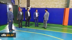 بازدید معاون دانشجویی و سرپرست مرکز بهسازی و منابع انسانی و تحصیلات تکمیلی دانشگاه فرهنگیان از استان قزوین 2