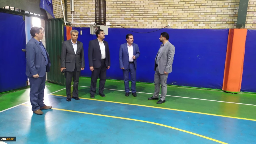 بازدید معاون دانشجویی و سرپرست مرکز بهسازی و منابع انسانی و تحصیلات تکمیلی دانشگاه فرهنگیان از استان قزوین 2