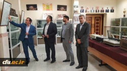 بازدید معاون دانشجویی و سرپرست مرکز بهسازی و منابع انسانی و تحصیلات تکمیلی دانشگاه فرهنگیان از استان قزوین 3