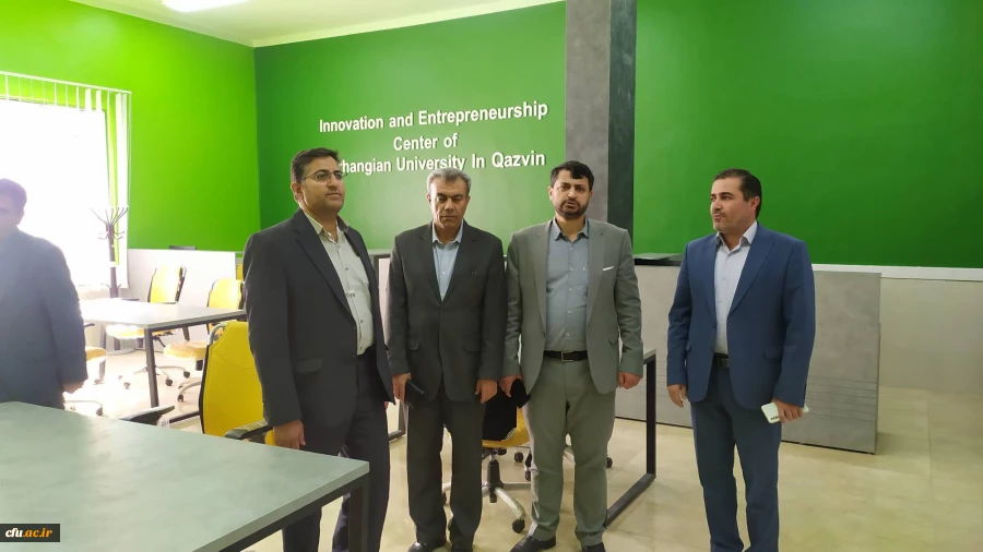 بازدید معاون دانشجویی و سرپرست مرکز بهسازی و منابع انسانی و تحصیلات تکمیلی دانشگاه فرهنگیان از استان قزوین 4