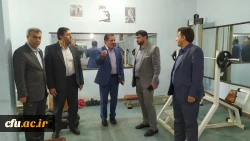 بازدید معاون دانشجویی و سرپرست مرکز بهسازی و منابع انسانی و تحصیلات تکمیلی دانشگاه فرهنگیان از استان قزوین 6