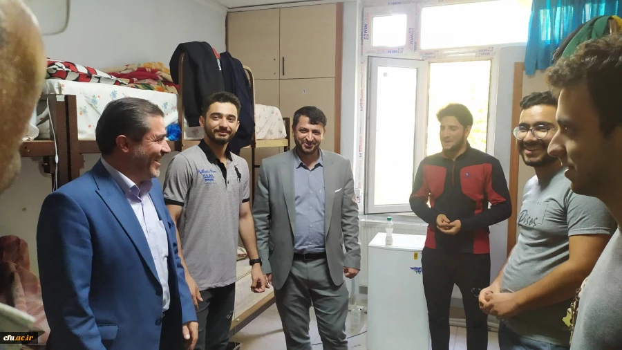 بازدید معاون دانشجویی و سرپرست مرکز بهسازی و منابع انسانی و تحصیلات تکمیلی دانشگاه فرهنگیان از استان قزوین 8