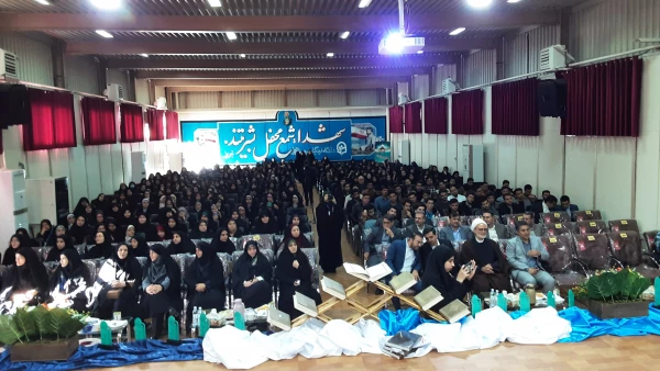 همایش  تجلیل از ۲۳۸ حافظ کل قرآن کریم  در دانشگاه فرهنگیان استان آذربایجان شرقی 17