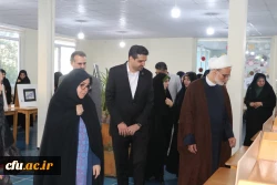 افتتاح پنجمین نمایشگاه استانی زیبا نگاری در دانشگاه فرهنگیان استان آذربایجان شرقی 7