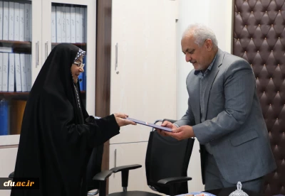 مدیرکل منابع انسانی دانشگاه فرهنگیان معارفه شد