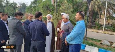 بازدید نماینده مردم اهواز در مجلس شورای اسلامی از دانشگاه فرهنگیان استان