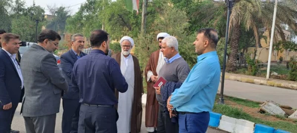 بازدید نماینده مردم اهواز در مجلس شورای اسلامی از دانشگاه فرهنگیان استان 3