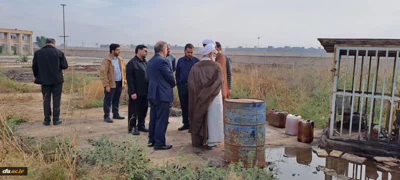 بازدید نماینده مردم اهواز در مجلس شورای اسلامی از دانشگاه فرهنگیان استان 5