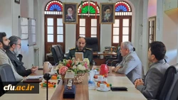 با حضور در دفتر مدیرکل حفظ آثار و نشر ارزش های دفاع مقدس استان بوشهر؛دیدار و گفتگو مدیرکل امور شاهد و ایثارگران دانشگاه فرهنگیان با مدیرکل حفظ آثار و نشر ارزش های دفاع مقدس استان بوشهر 3