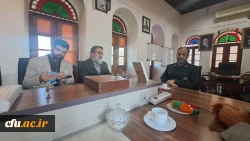 با حضور در دفتر مدیرکل حفظ آثار و نشر ارزش های دفاع مقدس استان بوشهر؛دیدار و گفتگو مدیرکل امور شاهد و ایثارگران دانشگاه فرهنگیان با مدیرکل حفظ آثار و نشر ارزش های دفاع مقدس استان بوشهر 4