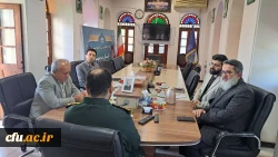 با حضور در دفتر مدیرکل حفظ آثار و نشر ارزش های دفاع مقدس استان بوشهر؛دیدار و گفتگو مدیرکل امور شاهد و ایثارگران دانشگاه فرهنگیان با مدیرکل حفظ آثار و نشر ارزش های دفاع مقدس استان بوشهر 8