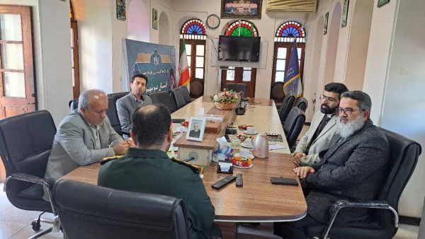 با حضور در دفتر مدیرکل حفظ آثار و نشر ارزش های دفاع مقدس استان بوشهر؛دیدار و گفتگو مدیرکل امور شاهد و ایثارگران دانشگاه فرهنگیان با مدیرکل حفظ آثار و نشر ارزش های دفاع مقدس استان بوشهر 8