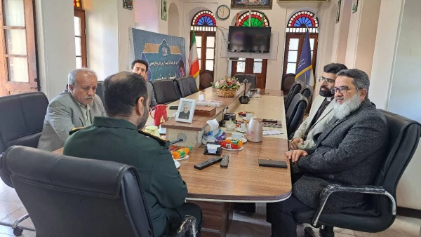 با حضور در دفتر مدیرکل حفظ آثار و نشر ارزش های دفاع مقدس استان بوشهر؛دیدار و گفتگو مدیرکل امور شاهد و ایثارگران دانشگاه فرهنگیان با مدیرکل حفظ آثار و نشر ارزش های دفاع مقدس استان بوشهر 9