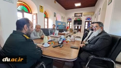 با حضور در دفتر مدیرکل حفظ آثار و نشر ارزش های دفاع مقدس استان بوشهر؛دیدار و گفتگو مدیرکل امور شاهد و ایثارگران دانشگاه فرهنگیان با مدیرکل حفظ آثار و نشر ارزش های دفاع مقدس استان بوشهر 10