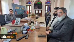 با حضور در دفتر مدیرکل حفظ آثار و نشر ارزش های دفاع مقدس استان بوشهر؛دیدار و گفتگو مدیرکل امور شاهد و ایثارگران دانشگاه فرهنگیان با مدیرکل حفظ آثار و نشر ارزش های دفاع مقدس استان بوشهر 11