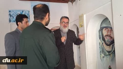 با حضور در دفتر مدیرکل حفظ آثار و نشر ارزش های دفاع مقدس استان بوشهر؛دیدار و گفتگو مدیرکل امور شاهد و ایثارگران دانشگاه فرهنگیان با مدیرکل حفظ آثار و نشر ارزش های دفاع مقدس استان بوشهر 14