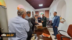 با حضور در دفتر مدیرکل حفظ آثار و نشر ارزش های دفاع مقدس استان بوشهر؛دیدار و گفتگو مدیرکل امور شاهد و ایثارگران دانشگاه فرهنگیان با مدیرکل حفظ آثار و نشر ارزش های دفاع مقدس استان بوشهر 15