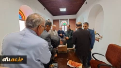 با حضور در دفتر مدیرکل حفظ آثار و نشر ارزش های دفاع مقدس استان بوشهر؛دیدار و گفتگو مدیرکل امور شاهد و ایثارگران دانشگاه فرهنگیان با مدیرکل حفظ آثار و نشر ارزش های دفاع مقدس استان بوشهر 16