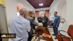 با حضور در دفتر مدیرکل حفظ آثار و نشر ارزش های دفاع مقدس استان بوشهر؛دیدار و گفتگو مدیرکل امور شاهد و ایثارگران دانشگاه فرهنگیان با مدیرکل حفظ آثار و نشر ارزش های دفاع مقدس استان بوشهر 18