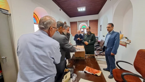 با حضور در دفتر مدیرکل حفظ آثار و نشر ارزش های دفاع مقدس استان بوشهر؛دیدار و گفتگو مدیرکل امور شاهد و ایثارگران دانشگاه فرهنگیان با مدیرکل حفظ آثار و نشر ارزش های دفاع مقدس استان بوشهر 18