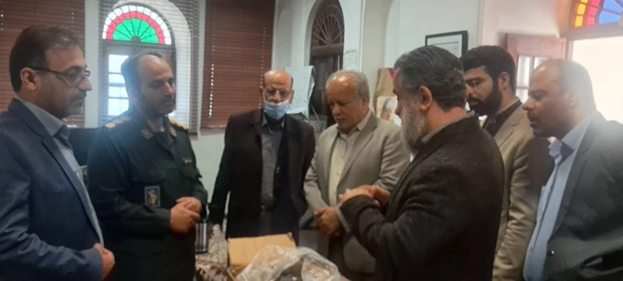 با حضور در دفتر مدیرکل حفظ آثار و نشر ارزش های دفاع مقدس استان بوشهر؛دیدار و گفتگو مدیرکل امور شاهد و ایثارگران دانشگاه فرهنگیان با مدیرکل حفظ آثار و نشر ارزش های دفاع مقدس استان بوشهر 20