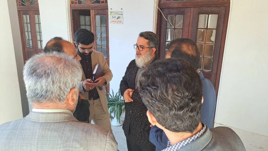 با حضور در دفتر مدیرکل حفظ آثار و نشر ارزش های دفاع مقدس استان بوشهر؛دیدار و گفتگو مدیرکل امور شاهد و ایثارگران دانشگاه فرهنگیان با مدیرکل حفظ آثار و نشر ارزش های دفاع مقدس استان بوشهر 23