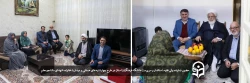 حضور نماینده ولی فقیه، استاندار و سرپرست دانشگاه فرهنگیان استان در طرح چهارشنبه های همدلی و دیدار با خانواده شهدای دانشجومعلم
 2