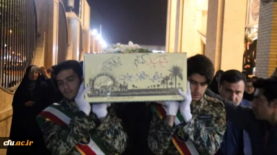 گزارش تصویری از مراسم استقبال از پیکر مطهر شهـــید گمـــنام⚘️ در مرکز امام خمینی(ره)کاشان