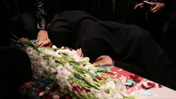 گزارش تصویری از مراسم استقبال از پیکر مطهر شهـــید گمـــنام⚘️ در مرکز امام خمینی(ره)کاشان 2