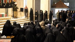 مراسم فاطمیه و استقبال پرشور از شهید گمنام در دانشگاه فرهنگیان_ پردیس حضرت فاطمه الزهرا(س) اهواز 2