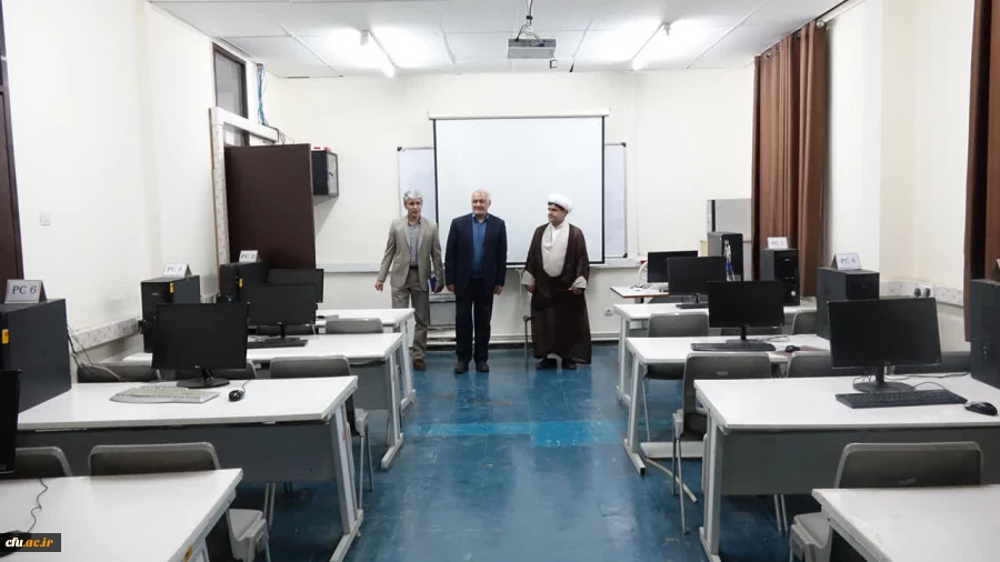 بازدید معاون طرح و برنامه و توسعه منابع از دانشگاه فرهنگیان استان کردستان 3