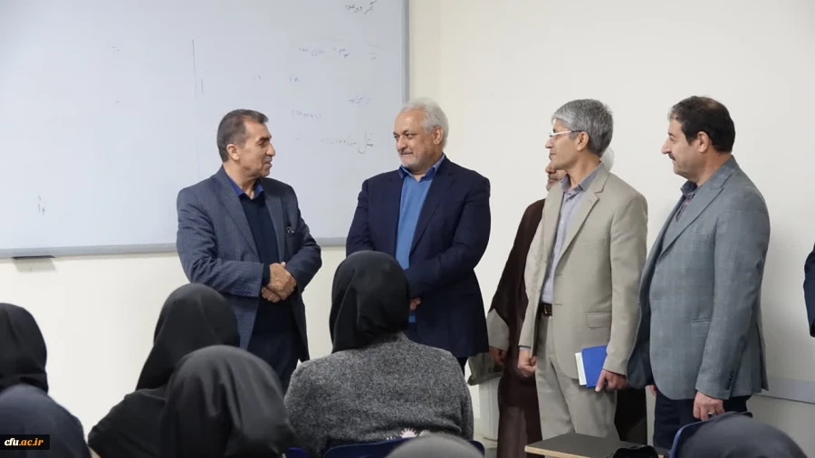 بازدید معاون طرح و برنامه و توسعه منابع از دانشگاه فرهنگیان استان کردستان 5