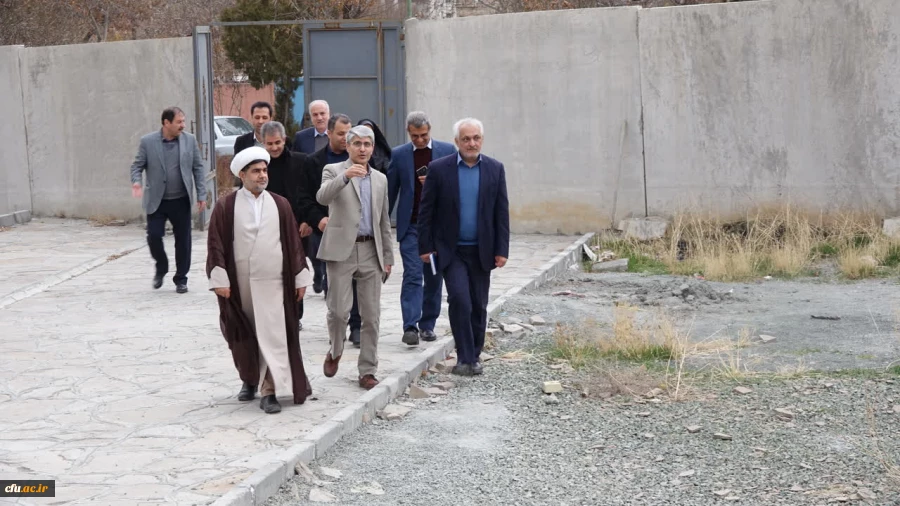 بازدید معاون طرح و برنامه و توسعه منابع از دانشگاه فرهنگیان استان کردستان 7